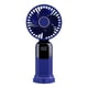 thumbnail image 1 of Ventilador eléctrico portátil Naiovety de ABS con niebla ajustable azul, 1 of 6