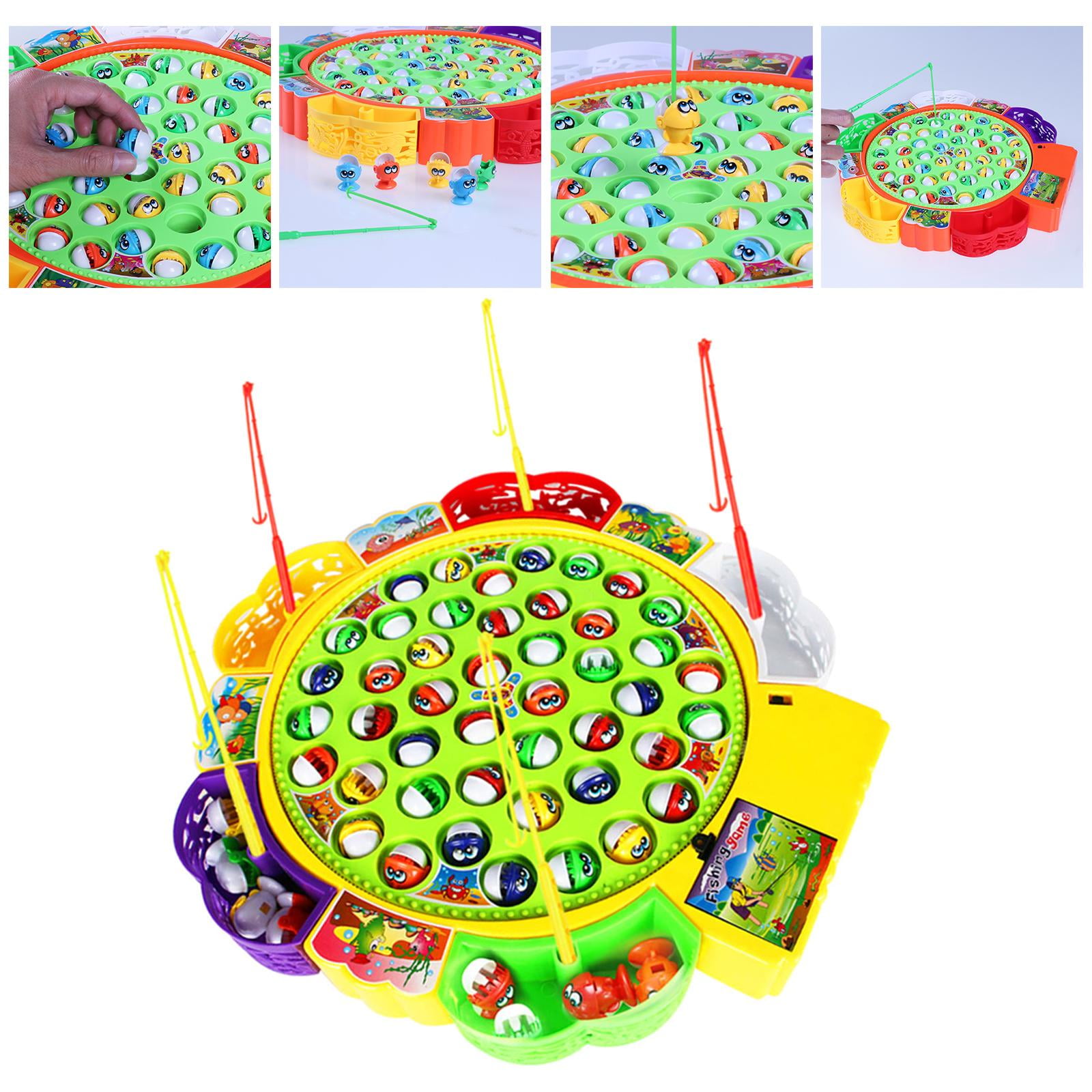 Buy Electric Musical Fishing Toy Fishing Game Board for Boys Girls