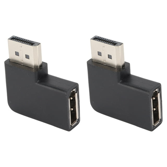 Adaptador DP NikouMX 2 piezas Extensor Displayport Mismo conector Elegante y moderno
