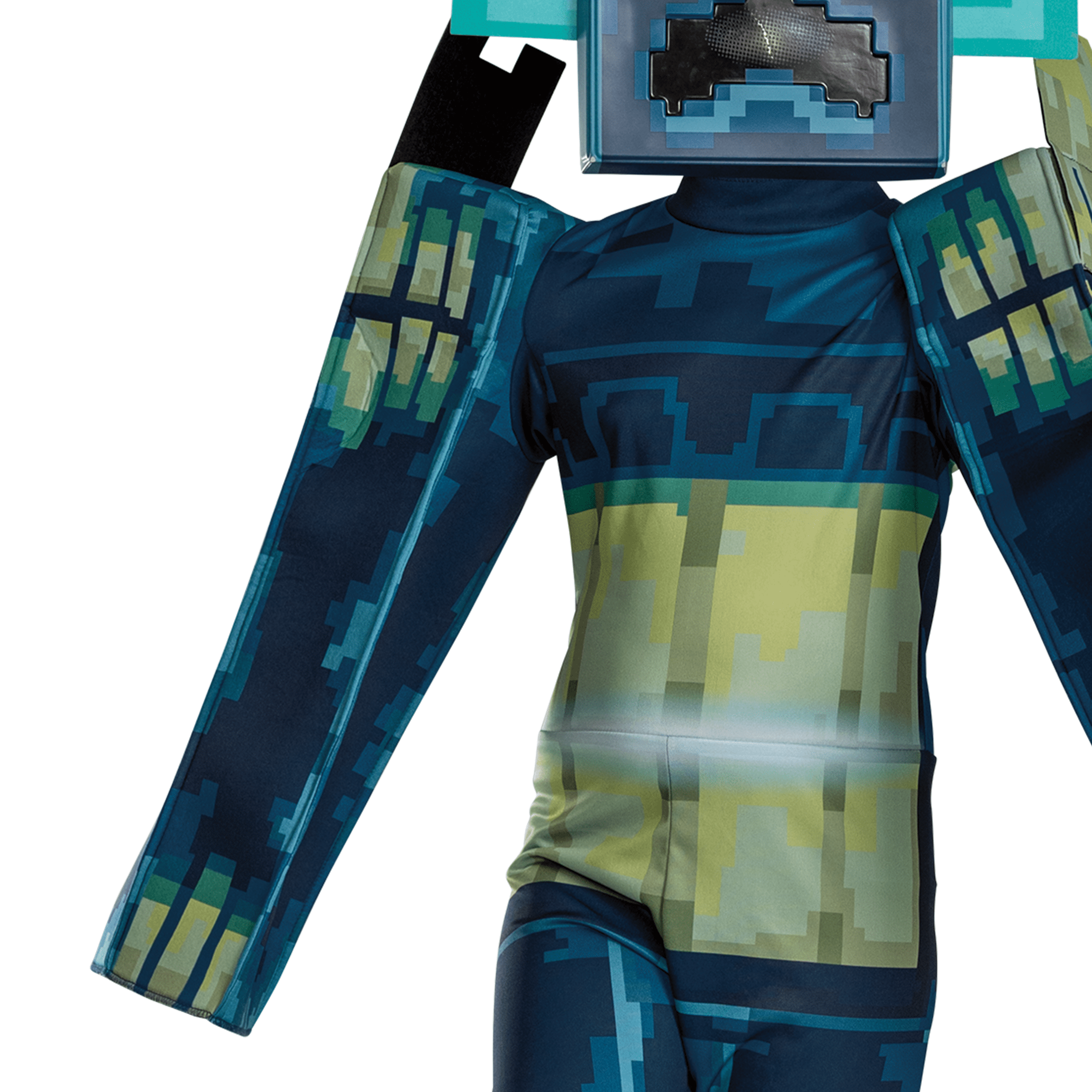 Minecraft Twisted Warden Halloween Costume for Children, Boys Size L (10/12), by Disguise