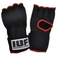 thumbnail image 1 of IBF Gel Hand Wraps by Iron Body Fitness with Integrated Gel Padding, Large, Black, 1 of 2
