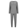 thumbnail image 5 of Kaemgyyd Sweatsuits for Women 2 Piece Set Jogging Suit Long Sleeve Crew Neck Pullover and Drawstring Sweatpants Tracksuit Outfits, 5 of 6