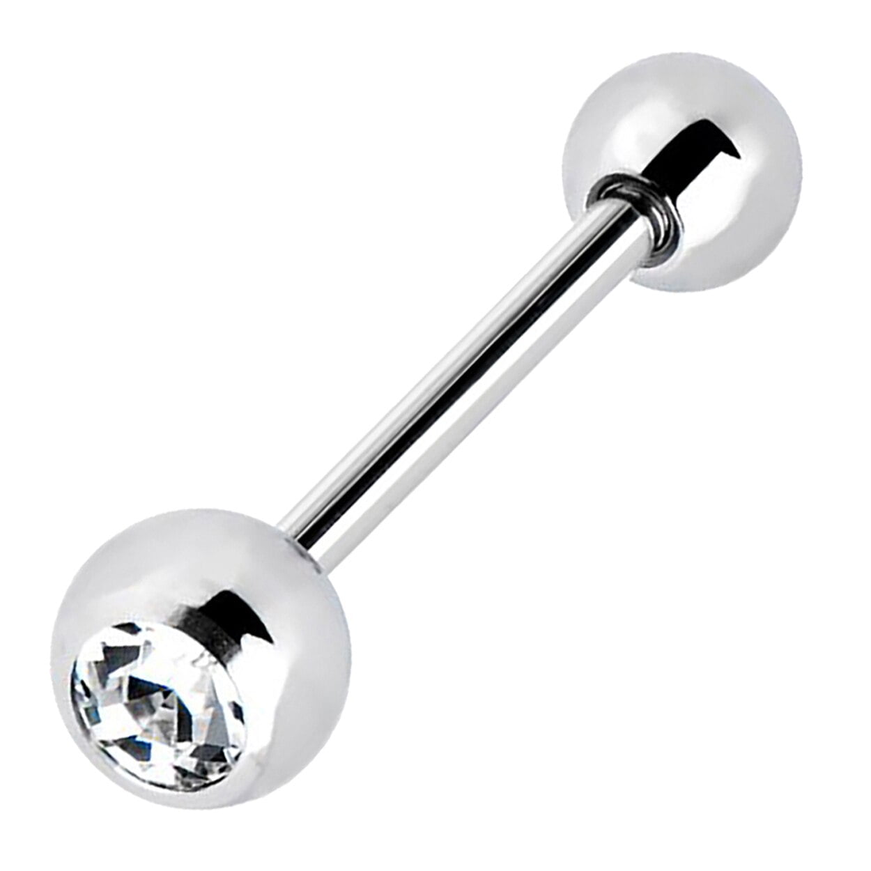 1.6mm 14 GA Colored IP Coated PVD Aurora Glass-Gem Ball 316L Surgical Steel Barbell Tongue Ring 1.6mm 14 GA Colored IP Coated PVD Aurora Glass-Gem Ball 316L Surgical Steel Barbell Tongue Ring