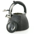 thumbnail image 2 of Mr. Coffee 3 Quart Stainless Steel Whistling Tea Kettle with Stay Cool Handle in Black, 2 of 5
