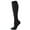 Black, variant on LYMAYTER 1 Pair Women Compression Socks/Knee-High Compression Socks/Wide Calf Compression Socks for Women/ Solid Color Compression Stockings/Mens Compression Socks/Women Support Compression Socks