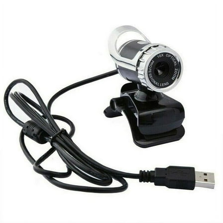 HD Webcam USB Computer Web Camera For PC Laptop With Microphone FAS Lot N6
