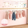 thumbnail image 7 of 20 Pack Baby Hangers, 11 Inch Kids Plastic Hangers for Closet, Durable Non-Slip Children’s Clothes Hangers for Shirts, Pants, Outfits, 7 of 7