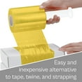 thumbnail image 4 of MMBM Mini Yellow Stretch Wrap with Reusable Handle 5" x 1000' 12 Rolls 80 Gauge Shrink Film for Wrapping and Packing, 4 of 10