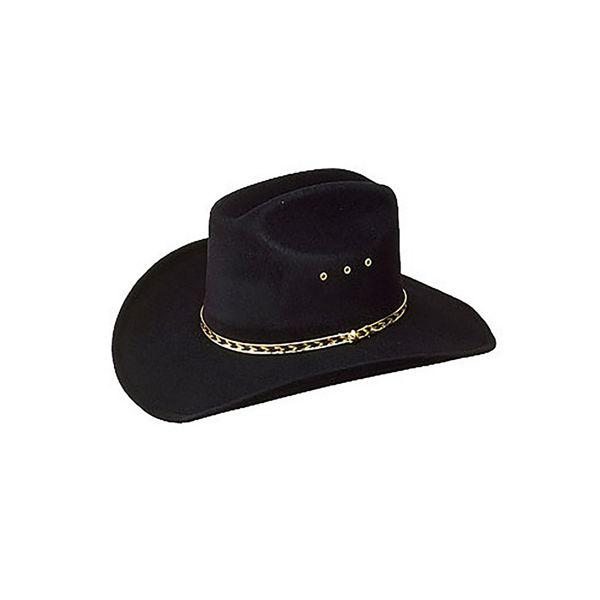 Western Express Black Cowboy Hat Black Standard