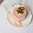 thumbnail image 3 of ENJOYW 4Pcs Long Spoon Bright Heat-resistant European Style Dessert Spoon Milkshake Spoon for Kitchen Long Spoon, 3 of 7