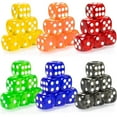 10pcs Classic Dices Six Sided Dices Board Game Dice Toys Party