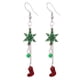 thumbnail image 1 of Fiudx Pendientes Navideños de Moda para Mujer Pendientes de Papá Noel, 1 of 2
