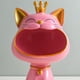 thumbnail image 1 of Estatua de gato de la suerte de resina, ornamento de almacenamiento, caja de llaves de entrada, decoración del hogar (rosa), 1 of 6