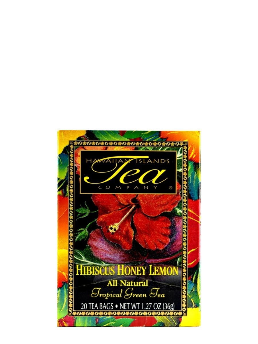 Hawaiian Islands Tea Company Hibiscus Honey Lemon Tea - 20ct