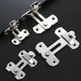 thumbnail image 2 of relayinert 2pack/lot Stainless Lock Latch Round And Smooth Without Burrs Beautiful Buckle (left), 2 of 6