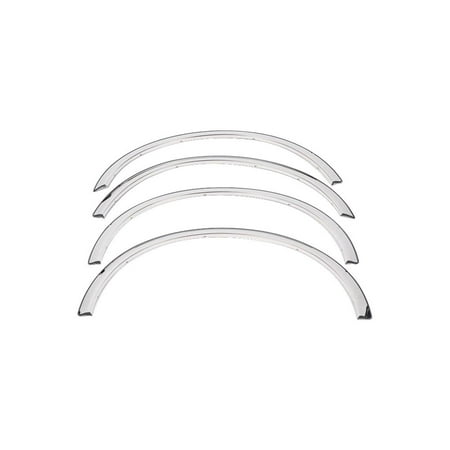 Motorcycle Front Fender Trim - Putco 97265 Fender Trim For Ford F-150, Polished Full design