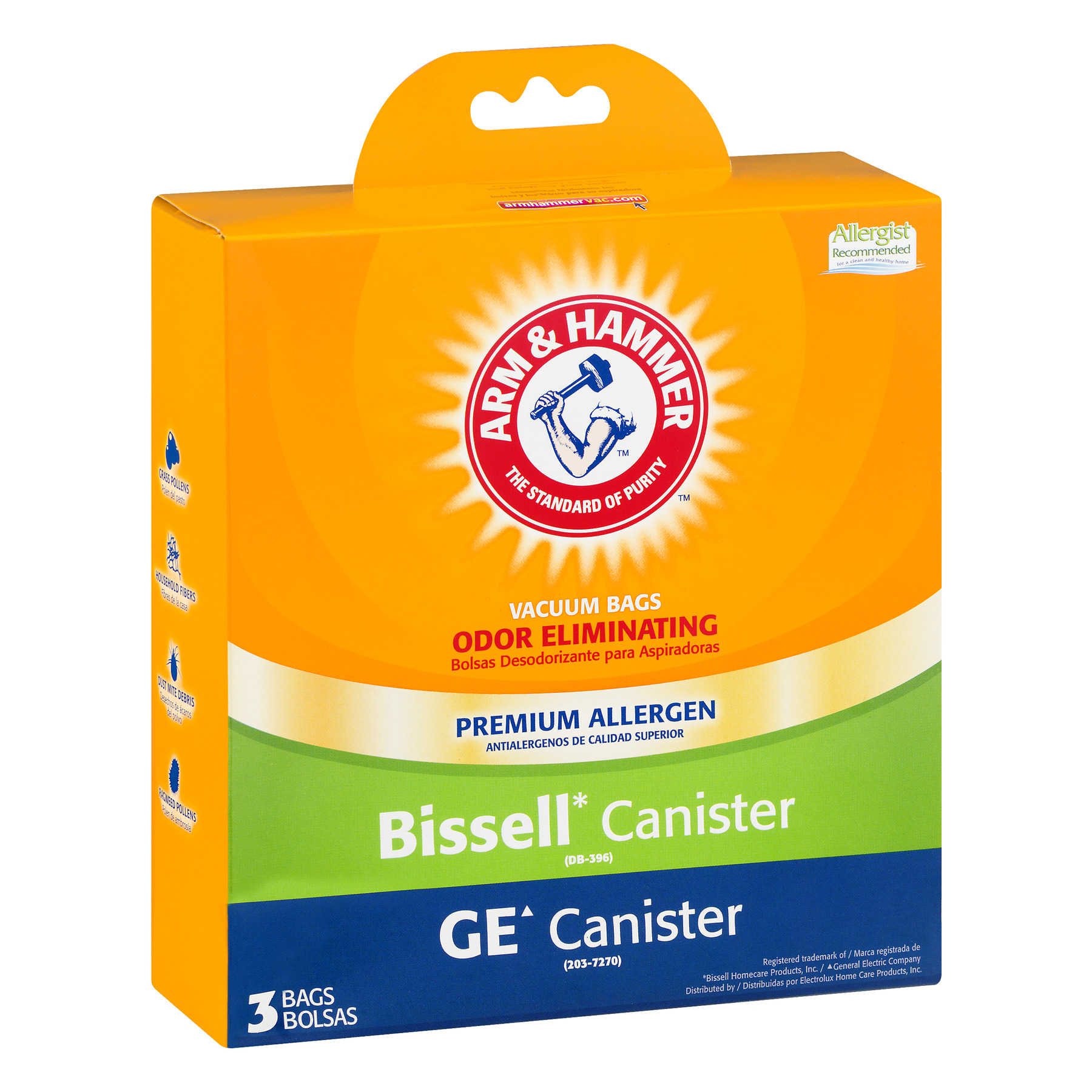 GE/Bissell Canister Premium Allergen Bag Pkg - image 2 of 6