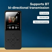 Bluetooth Mp3 Player with Speaker,64GB Portable HiFi Sound Student Player Walkmans Player Digital Music Mp3 Mp4 Player with FM Recorder E-Book,Video