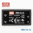 thumbnail image 3 of Mean Well IRM-10-12 Switching Power Supply 10.2W 12V 0.85A - Encapsulated, 3 of 5
