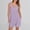 Purple, variant on Nrmvnmi Summer Saving 2024 Rompers for Women Summer Cap Sleeve Adjustable Drawstring Waistband Crewneck Casual Outfits with Pockets For Womens Gifts