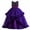 Purple, variant on Kids' $10 Under Girl Sleeveless Embroidery Princess Pageant Dresses Kids Prom Ball Gown Save Big