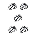 thumbnail image 2 of Sonducket Banda para el cabello Pearl Knot Diadema Estilo elegante Hairbands Pearls Wrap Multicolor Ajustable Diademas estrechas Negro Negro 5piezas, 2 of 6