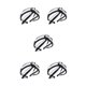 thumbnail image 1 of Minnieouse Banda para el cabello Pearl Twist Knot Diadema Estilo elegante Hairbands Pearls Wrap Multicolor Ajustable Diademas estrechas Negro Negro 5Conjunto, 1 of 6