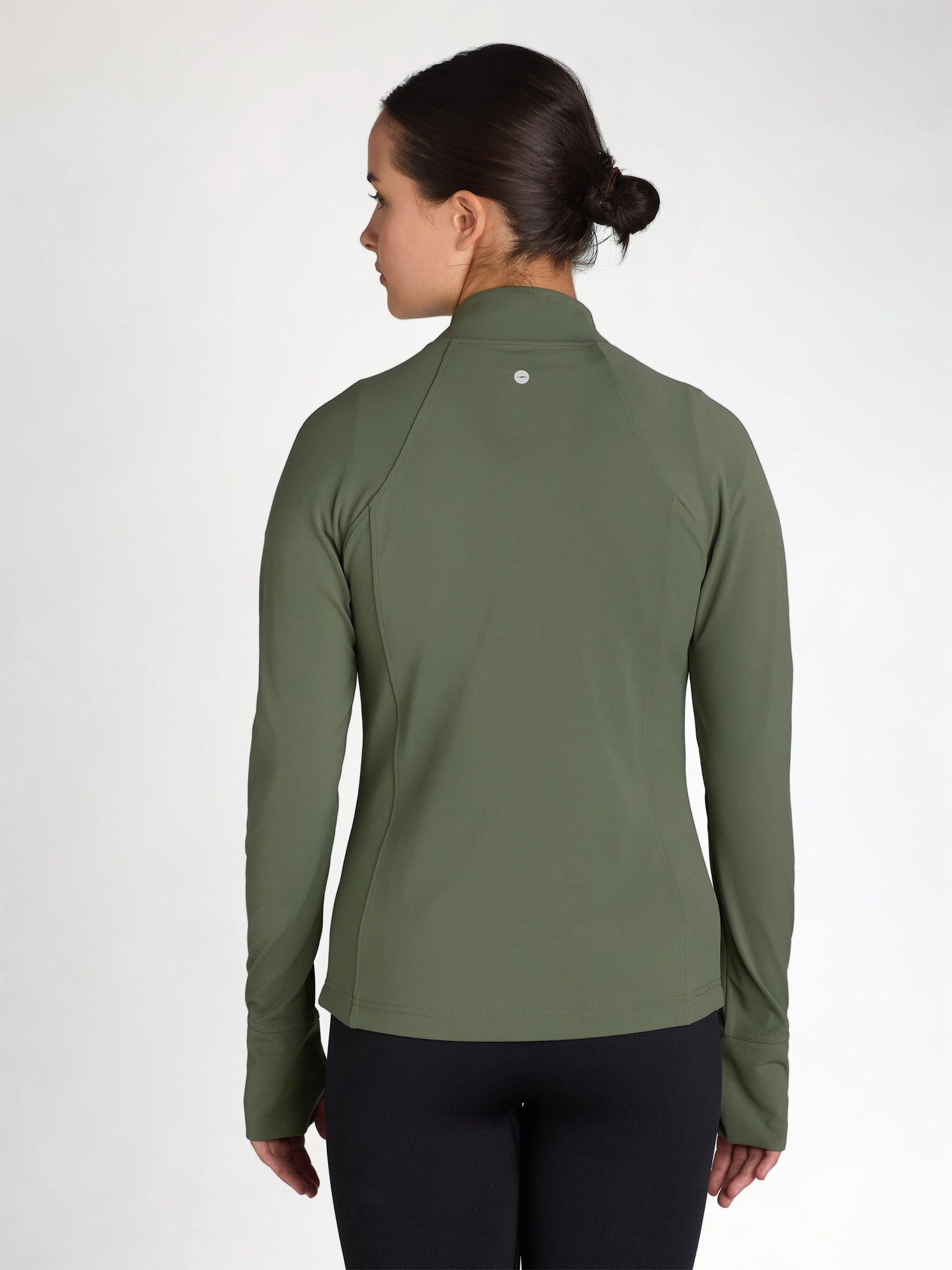 Avia Women's and Women's Plus SoftSculpt Zip-Up Active Jacket, Sizes XS-4X