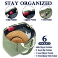 thumbnail image 4 of Fammart Extra Large Beach Bags Waterproof Sandproof for Women, Large Canvas Pool Bag with Leakproof Wet Pocket & Zipper Cruise Essentials, 4 of 8
