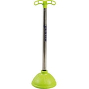 Roto-Rooter Ergonomic Metal Handle Toilet Plunger For Bathroom