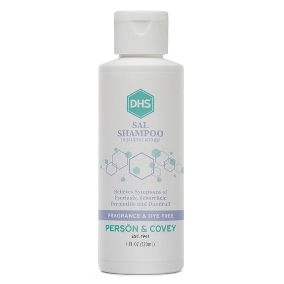 Dhs Salicylic Acid Dandruff Hair & Scalp Shampoo - 4 Oz