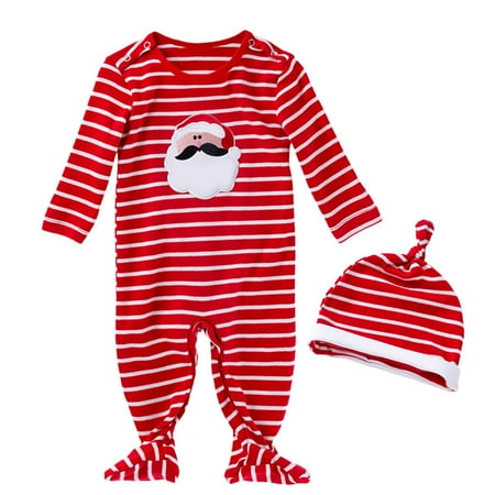 

GDEGE Children Casual Fashion Romper Jumpsuit Baby Boys Girls Hallow-een Long Sleeve Romper Jumpsuit Pumpkin Cute Printed Clothes and Hat Outfits Baby Soft Warm Comfortable Romper Jumpsuit