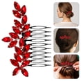 thumbnail image 2 of SHISUYAN Hair Comb Wedding Hair Side Comb Rhinestone Headwear For Bride Bridesmaids, 2 of 8
