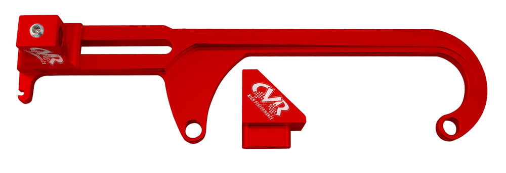 CVR Performance 64500R 4500 Red Throttle Cable Bracket for GM and Morse