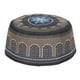 thumbnail image 2 of Sombrero Musulmán Bordado Arabia Saudita Hombres Sombreros Poliéster Algodón Negro Con Diseño De Ventilación Para Uso Diario, 2 of 7