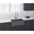 thumbnail image 3 of LaToscana LA3319T 33 in. x 19 in. Apron Quartz Kitchen Sink in Titanium, 3 of 3