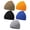 5pack-stye 4, variant on 5 Pack Warm Knit Beanie for Men Women, Thick Cuffed Fisherman Hat Plain Skull Cap