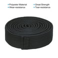 thumbnail image 3 of Uxcell Polyester Taekwondo Colored Ranking Belt For Practitioners Black 1.57"x7.8', 3 of 5