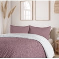 thumbnail image 6 of Ambesonne Snakeskin Print Duvet Cover Set, Assertive Motif, King, Mauve Taupe Pale Rose, 6 of 6