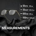 thumbnail image 5 of Oakley OO9018 Ojector Irregular Shaped Non-Polarized Sunglasses for Men - Includes Official Eyewear Kit - Olive Ink Frame with Prizm Black Lens, 5 of 6