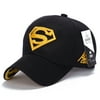 Fashion Unisex Couples Superman Baseball Golf Caps Embroidery Sunshade Beach Hat