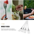 thumbnail image 4 of ifundom Set of 4 Stainless Steel Dessert Forks with Pointed Tips, Finish, and Elegant Flatware, 4 of 6