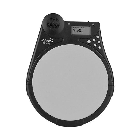 Cherub DP-950 Mute Drum Tutor Portable Digital Drum Practice Pad