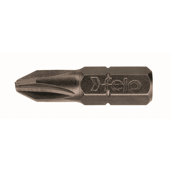 Felo 0715730940 PH1 x 1" Phillips Industrial Bit on 1/4" stock, 100 Pack