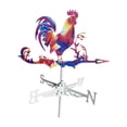 thumbnail image 3 of Colaxi Weathervane Metal Iron Art Multicolor Ornament Weather Vane Garden Decoration Roof Decor for Yard Lawn Garden, 3 of 10