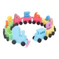 thumbnail image 2 of Tren de juguete con números para niños, juego de tren educativo con pegatinas de colores para aprender a contar, 2 of 15