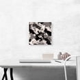 thumbnail image 2 of ARTCANVAS Black Gray White Camouflage Pattern Square Canvas Art Print - Size: 12" x 12" (1.50" Deep), 2 of 9