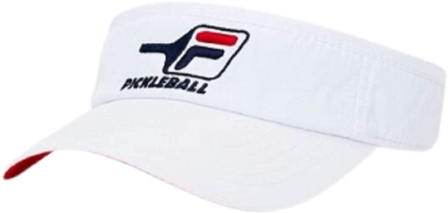 Fila Pickleball Visor White/Red 