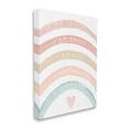 thumbnail image 3 of Stupell Industries Inspirational Confidence Rainbow Phrases Graphic Art Gallery Wrapped Canvas Print Wall Art, Design by Daphne Polselli, 3 of 7