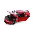 thumbnail image 4 of 2022 Toyota GR Supra Sports Car, Red - Showcasts 37917 - 1/24 Scale Diecast Model Car, 4 of 6